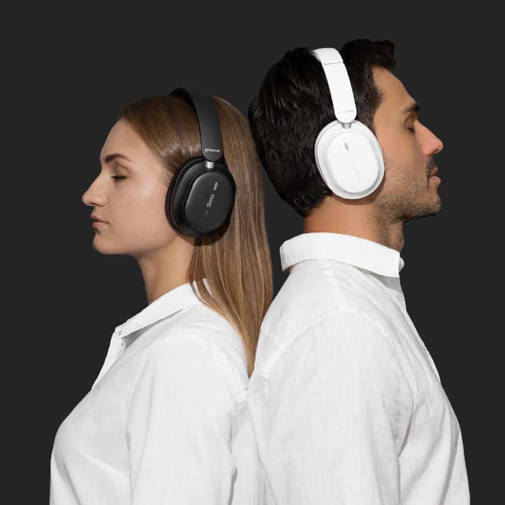 Внешний вид Гарнитура PROOVE Solo with ANC APP White (HPSL0001AP02)