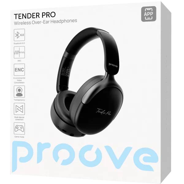 Гарнитура PROOVE Tender Pro APP Black (HPTP0001AP01) Гарнитура PROOVE Tender Pro APP Black (HPTP0001AP01) Акустическое оформление закрытые