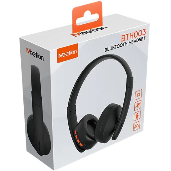 Внешний вид Гарнитура MEETION MT-BTH003-A Black/Orange