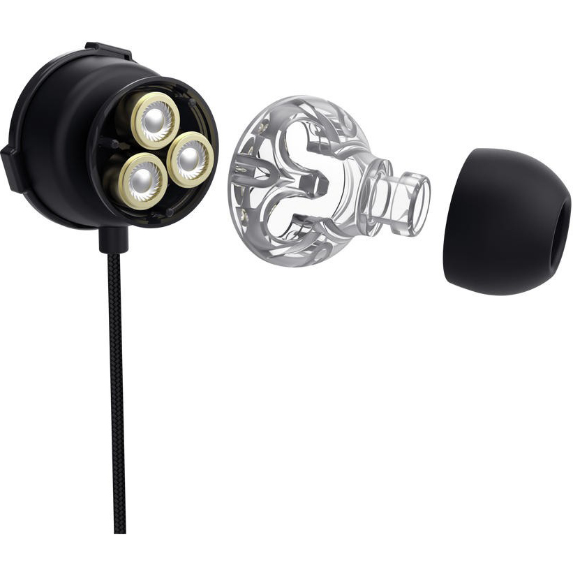 Гарнітура TRUST GXT 406 Black (25598) Конструкція внутрішньоканальні (у вушний канал)