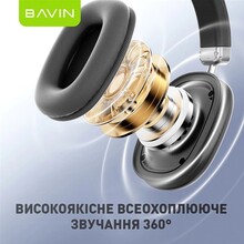 Гарнітура BAVIN BH-55 Hi-Res Black (HB-BH-55 BK)