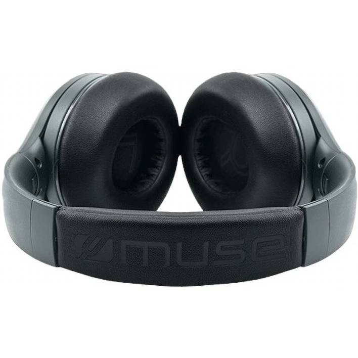 Гарнитура MUSE M-295 ANC Black Дополнительно Аккумулятор 1000мАч; Bluetooth: V5.3; Комплектация: наушники, зарядный кабель USB-C, кабель AUX (3,5 мм), чехол , съемный микрофон, инструкция, гарантийный талон;