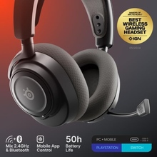 Гарнитура STEELSERIES Arctis Nova 7 Gen 2 Wireless Black (61730)