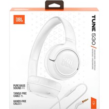 Гарнитура JBL TUNE 530 White (JBLT530WHT)
