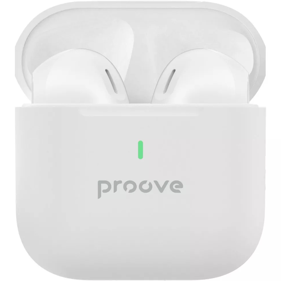 Гарнитура PROOVE Mainstream 2 TWS APP White (TWMS2001AP02) Вид гарнитура