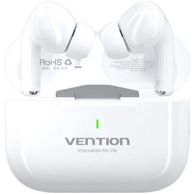Гарнитура VENTION Elf Earbuds ECHO LITE E11 White (NBVW0)