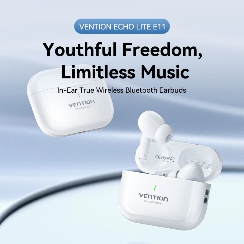 Заказать Гарнитура VENTION Elf Earbuds ECHO LITE E11 White (NBVW0)