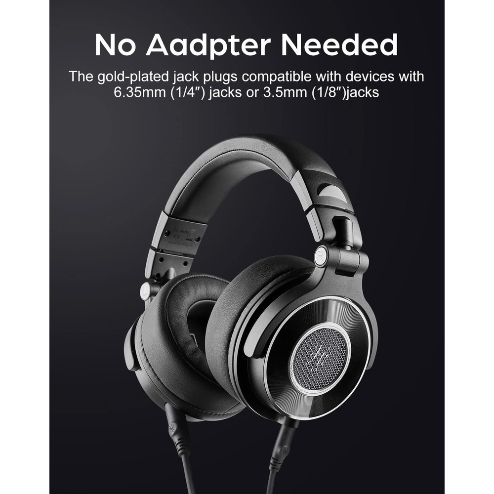 Гарнітура ONEODIO Monitor 60 Black Кріплення дуга (над головою)