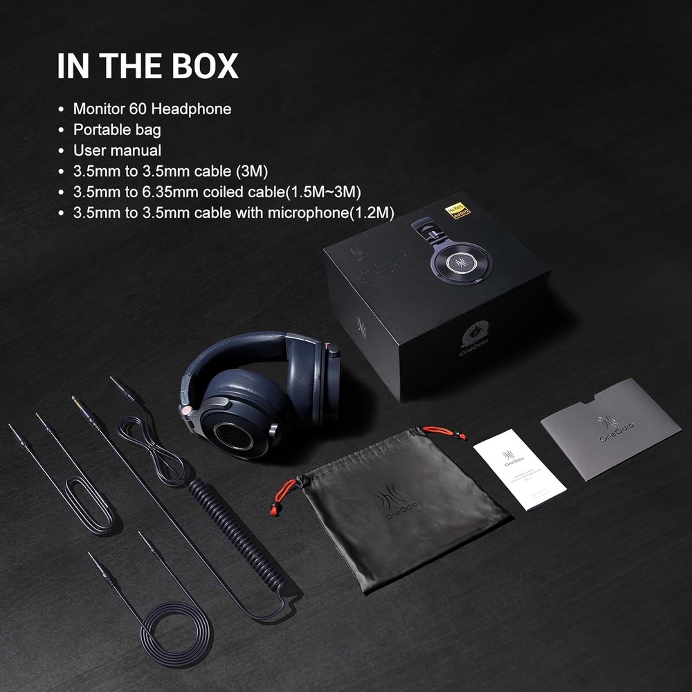 Гарнітура ONEODIO Monitor 60 Misty Blue Конструкція накладні (накладаються на вухо)