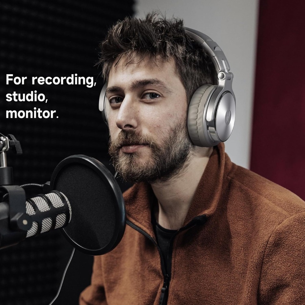 Гарнітура ONEODIO Pro 10 Silver Кріплення дуга (над головою)