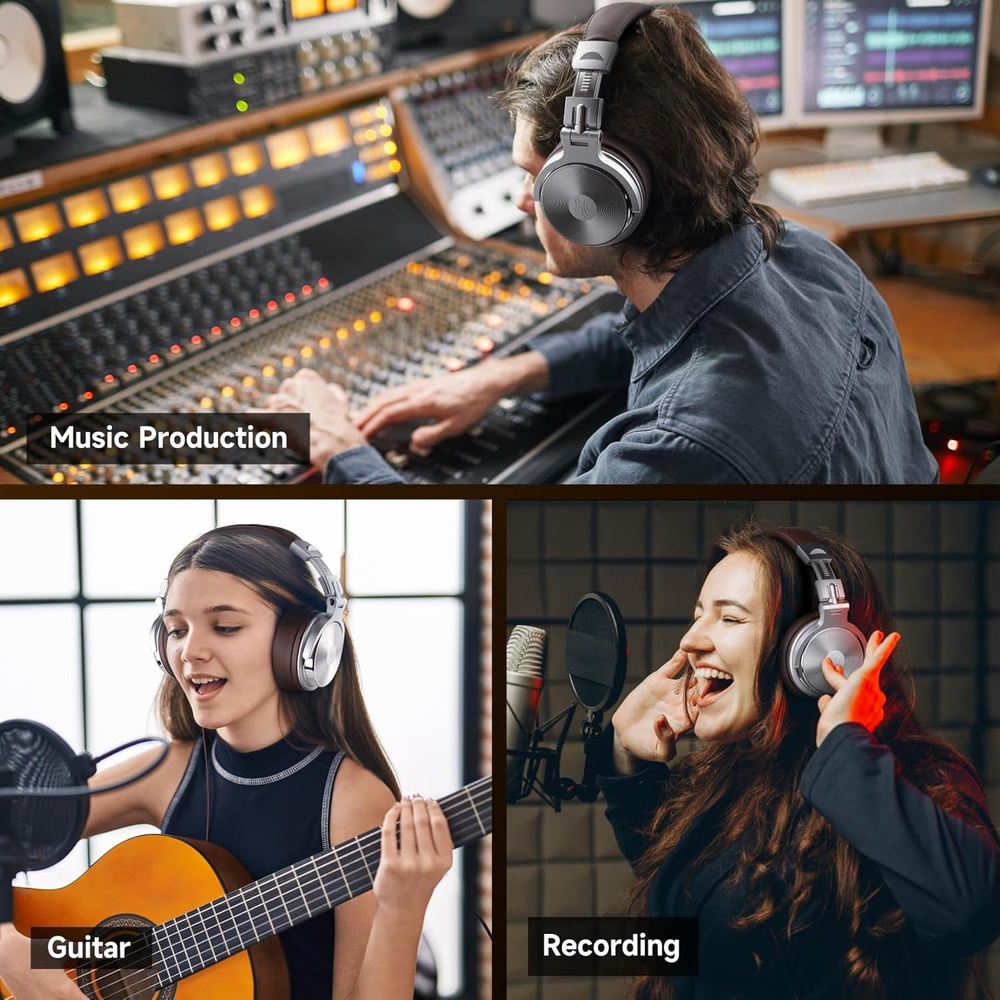 Фото Гарнітура ONEODIO Pro 30 Silver