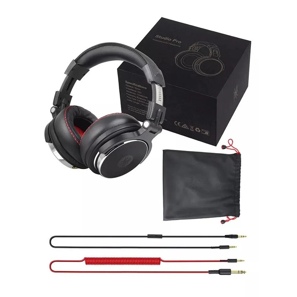 Гарнітура ONEODIO Pro 50 Black Акустичне оформлення закриті