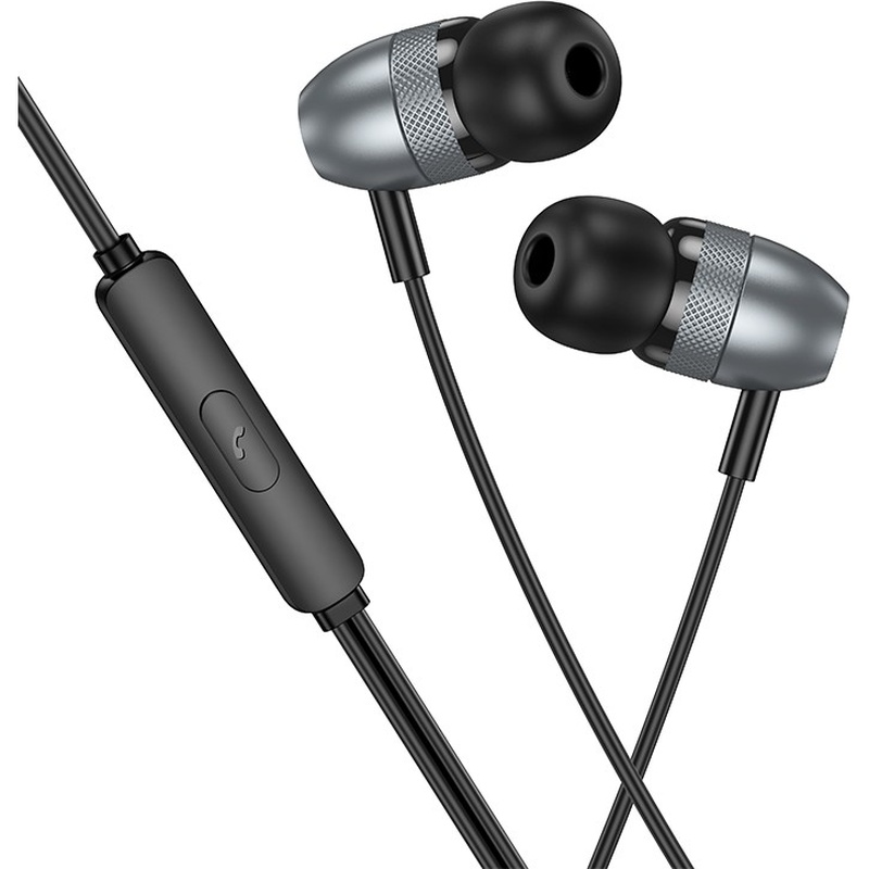 Гарнітура BOROFONE BM95 Black (6941991115868) Конструкція внутрішньоканальні (у вушний канал)