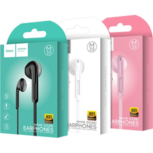 Гарнітура HOCO M39 Rhyme sound earphones with microphone White (6957531079774)