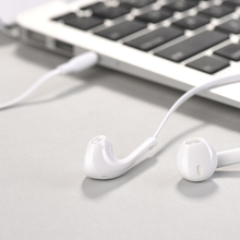 Гарнітура HOCO M39 Rhyme sound earphones with microphone White (6957531079774)