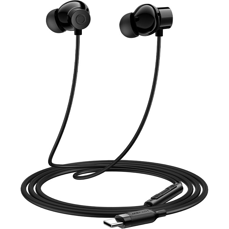 Гарнітура ACEFAST L10 Black (6974316285335) Додатково Комплектація: гарнітура; амбушури змінні 3 пари; інструкція