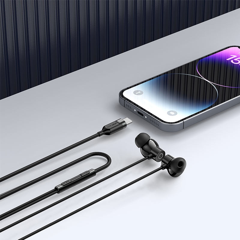 Гарнітура ACEFAST L10 Black (6974316285335) Конструкція внутрішньоканальні (у вушний канал)