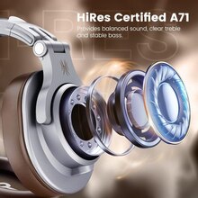 Гарнитура ONEODIO A71 Silver Brown