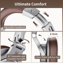 Гарнитура ONEODIO A71 Silver Brown