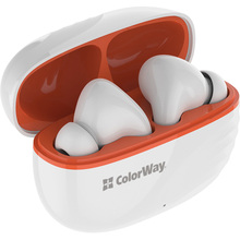 Гарнитура COLORWAY СolorWay Slim TWS-5 Earbuds White (CW-TWS5WT)