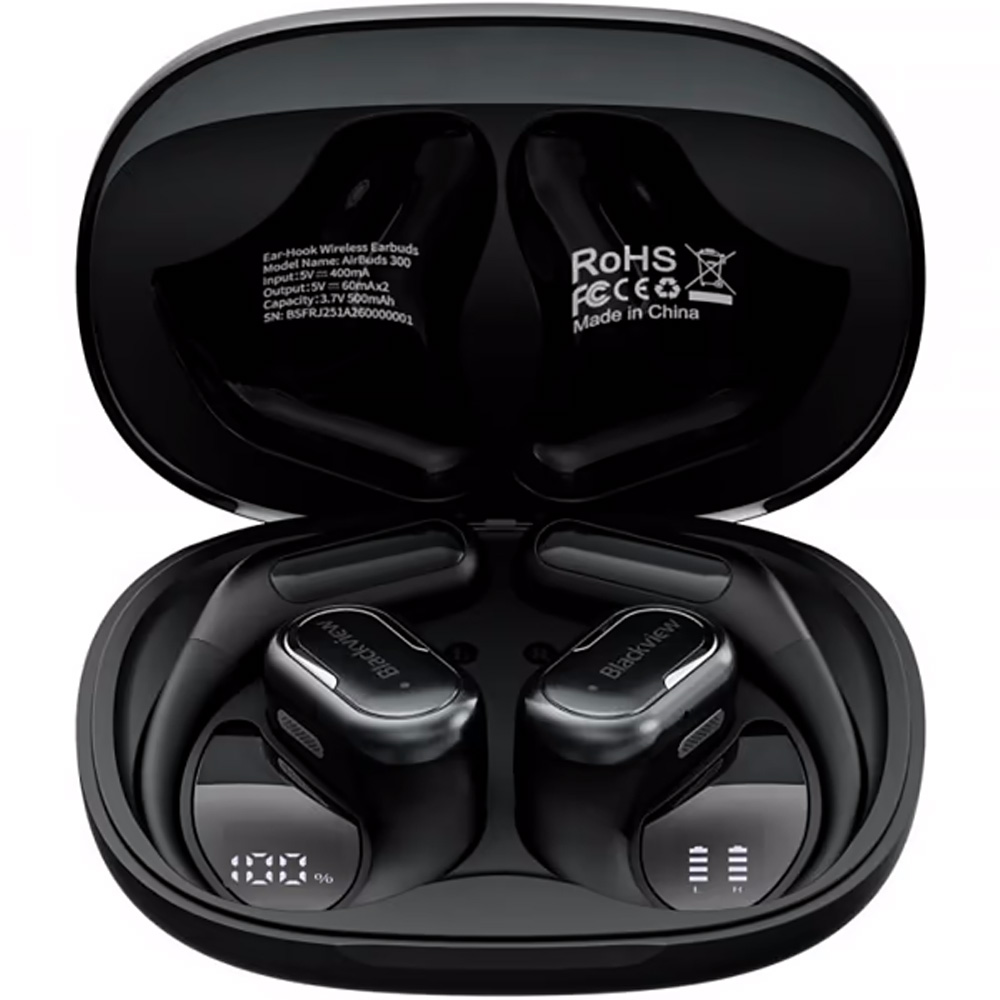 Гарнітура BLACKVIEW AirBuds 300 Obsidian Black (6931548325826)