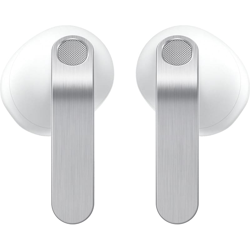 Гарнитура SAMSUNG Galaxy Buds4 White (SM-R540NZWASEK) Дополнительно 360 audio; Емкость аккумулятора: Наушники 45 mAh, кейс 515 mAh
