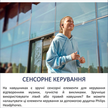 Гарнитура PHILIPS TAA6709 Sport Black (TAA6709BK/00)