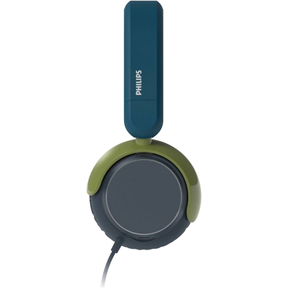 Гарнітура PHILIPS TAK2000 Kids Chrystal Teal (TAK2000CT/00) Конструкція накладні (накладаються на вухо)