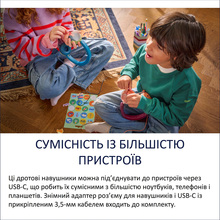 Гарнітура PHILIPS TAK2000 Kids Chrystal Teal (TAK2000CT/00)