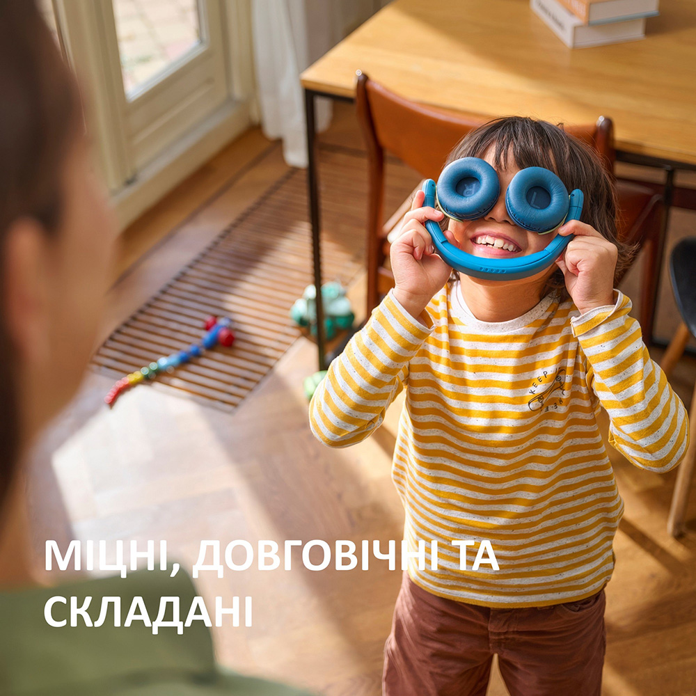 В інтернет магазині Гарнітура PHILIPS TAK4200 Kids Chrystal Teal (TAK4200CT/00)