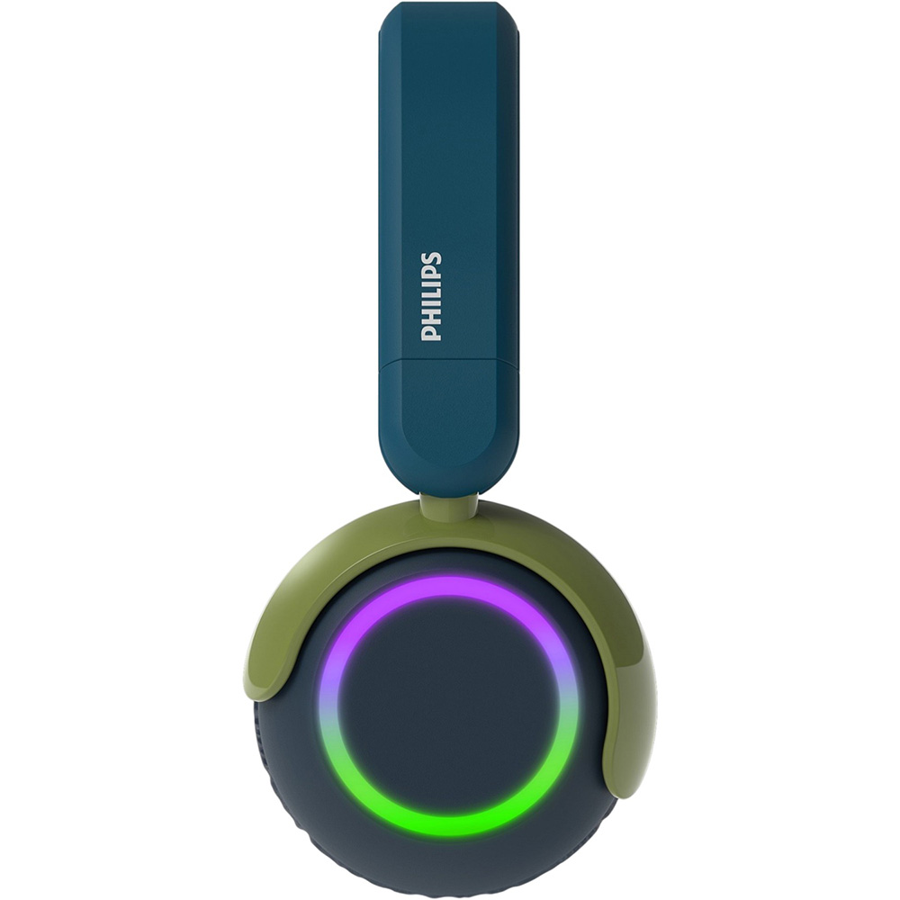 Гарнітура PHILIPS TAK4200 Kids Chrystal Teal (TAK4200CT/00) Конструкція накладні (накладаються на вухо)