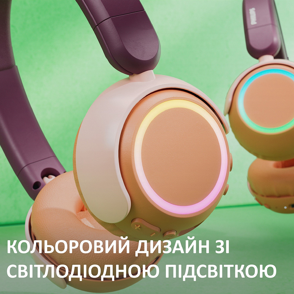 В Україні Гарнітура PHILIPS TAK4200 Kids Magenta Purple (TAK4200MP/00)