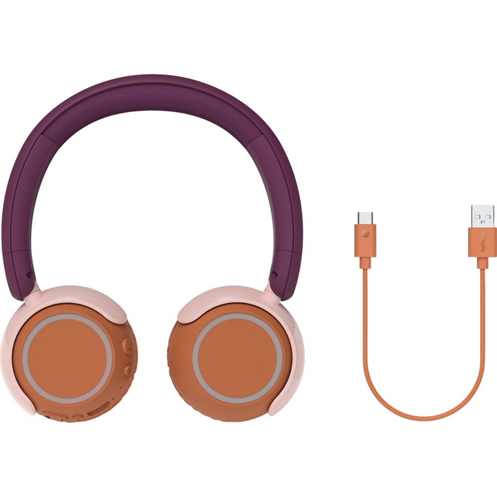 Зовнішній вигляд Гарнітура PHILIPS TAK4200 Kids Magenta Purple (TAK4200MP/00)
