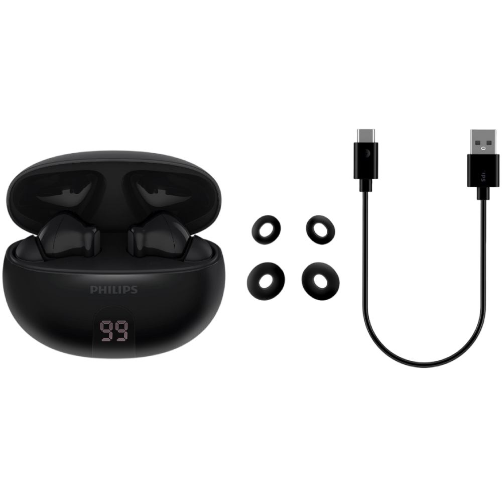 Внешний вид Гарнитура PHILIPS TAT2520 TWS Black (TAT2520BK/00)