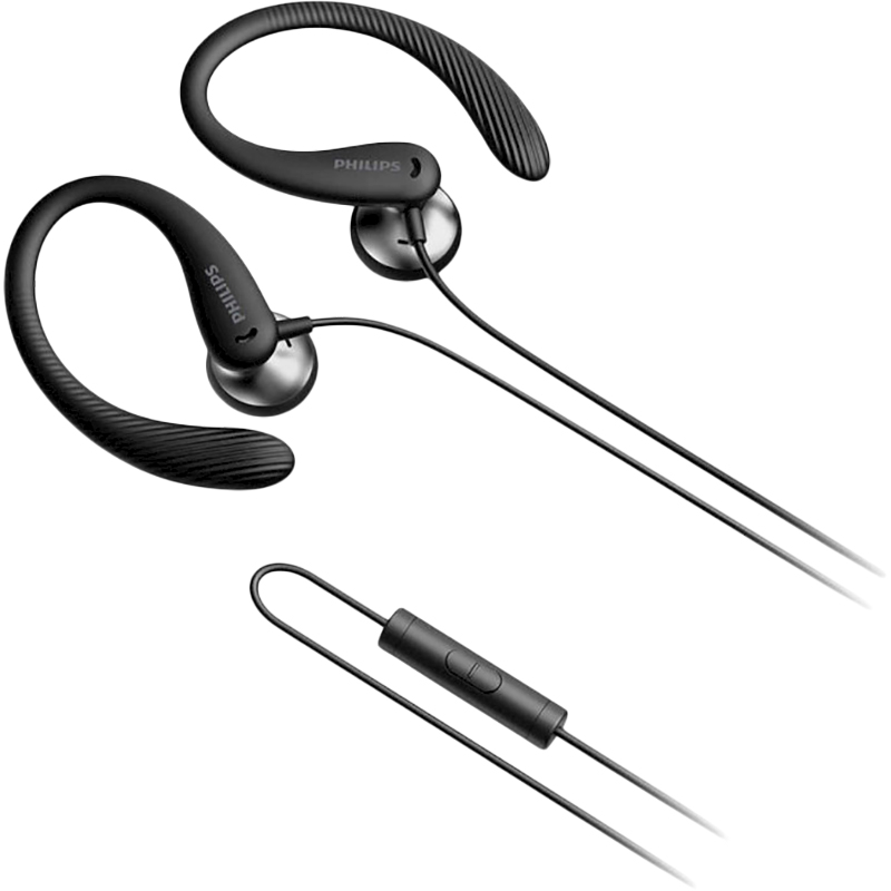 Гарнитура PHILIPS TAA1105 Sport Black (TAA1105BK/00) Дополнительно Защита от пота IPX2