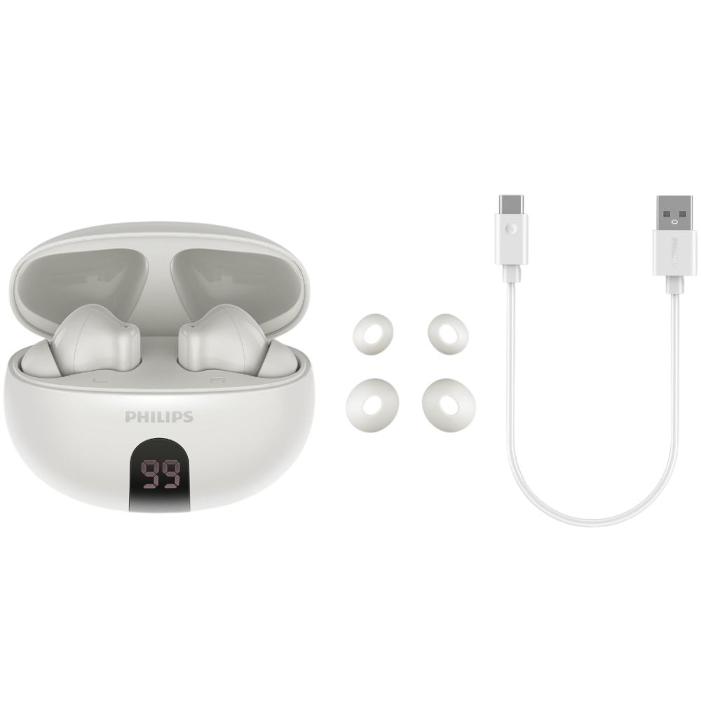 Внешний вид Гарнитура PHILIPS TAT2520 TWS White (TAT2520WT/00)