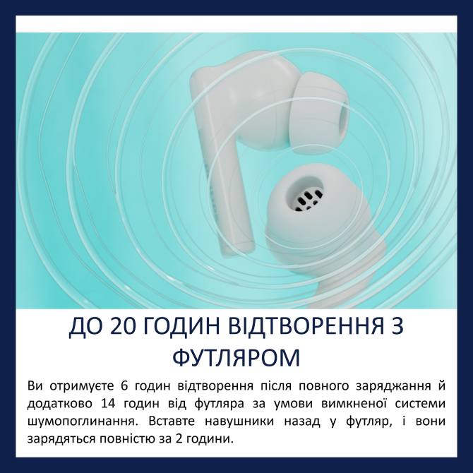 В Украине Гарнитура PHILIPS TAT2520 TWS White (TAT2520WT/00)