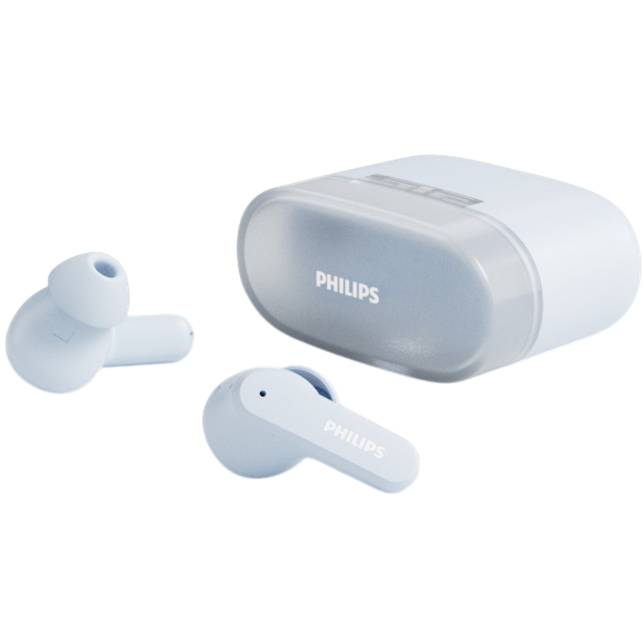 Гарнитура PHILIPS TAT2000 TWS Blue (TAT2000BL/00) Дополнительно Bluetooth 5.4; USB Type-C;