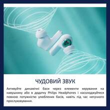 Гарнитура PHILIPS TAT2000 TWS Blue (TAT2000BL/00)