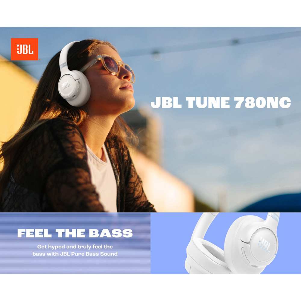 В Украине Гарнитура JBL TUNE 780NC Beige (JBLT780NCBEG)