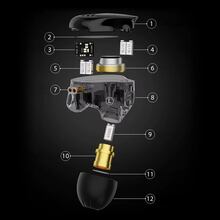 Гарнитура KNOWLEDGE ZENITH ZSX PRO Black (90404258)