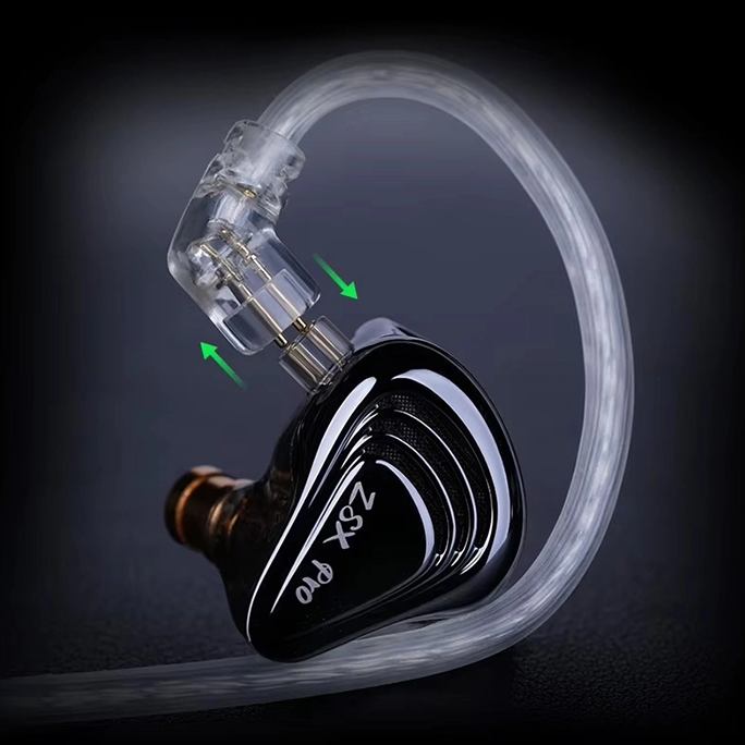 Гарнитура KNOWLEDGE ZENITH ZSX PRO Black (90404258) Крепление дужка (за ухо)