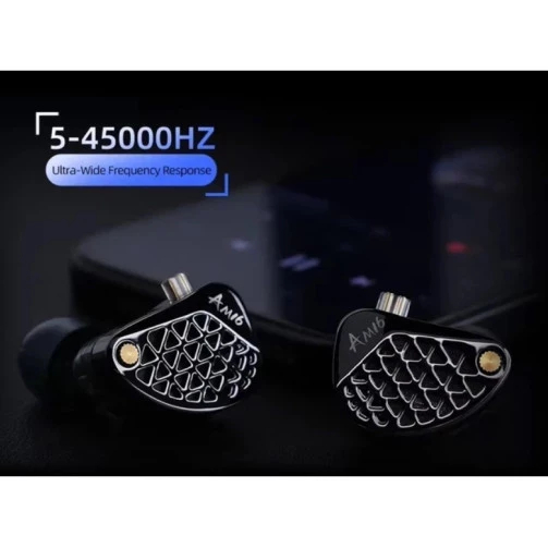 Гарнитура KNOWLEDGE ZENITH AM16 Balanced Black (90404253) Крепление дужка (за ухо)