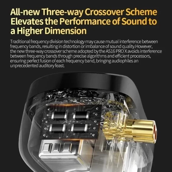 Гарнітура KNOWLEDGE ZENITH AS16 PRO X Black (90404254) Кріплення дужка (за вухо)