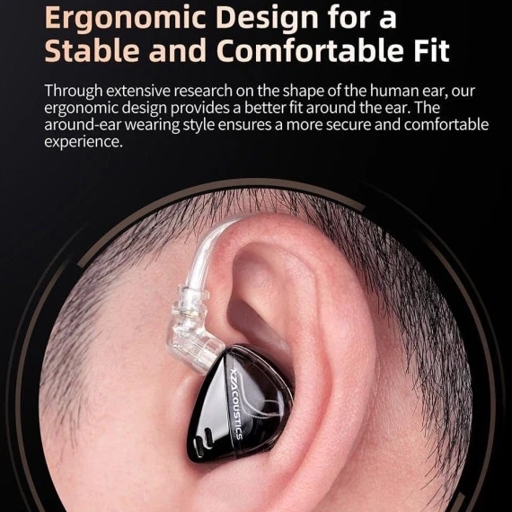 Гарнітура KNOWLEDGE ZENITH Libra Balanced Black (90404251) Акустичне оформлення закриті