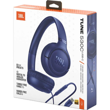 Гарнитура JBL TUNE 530C Blue (JBLT530CBLU)