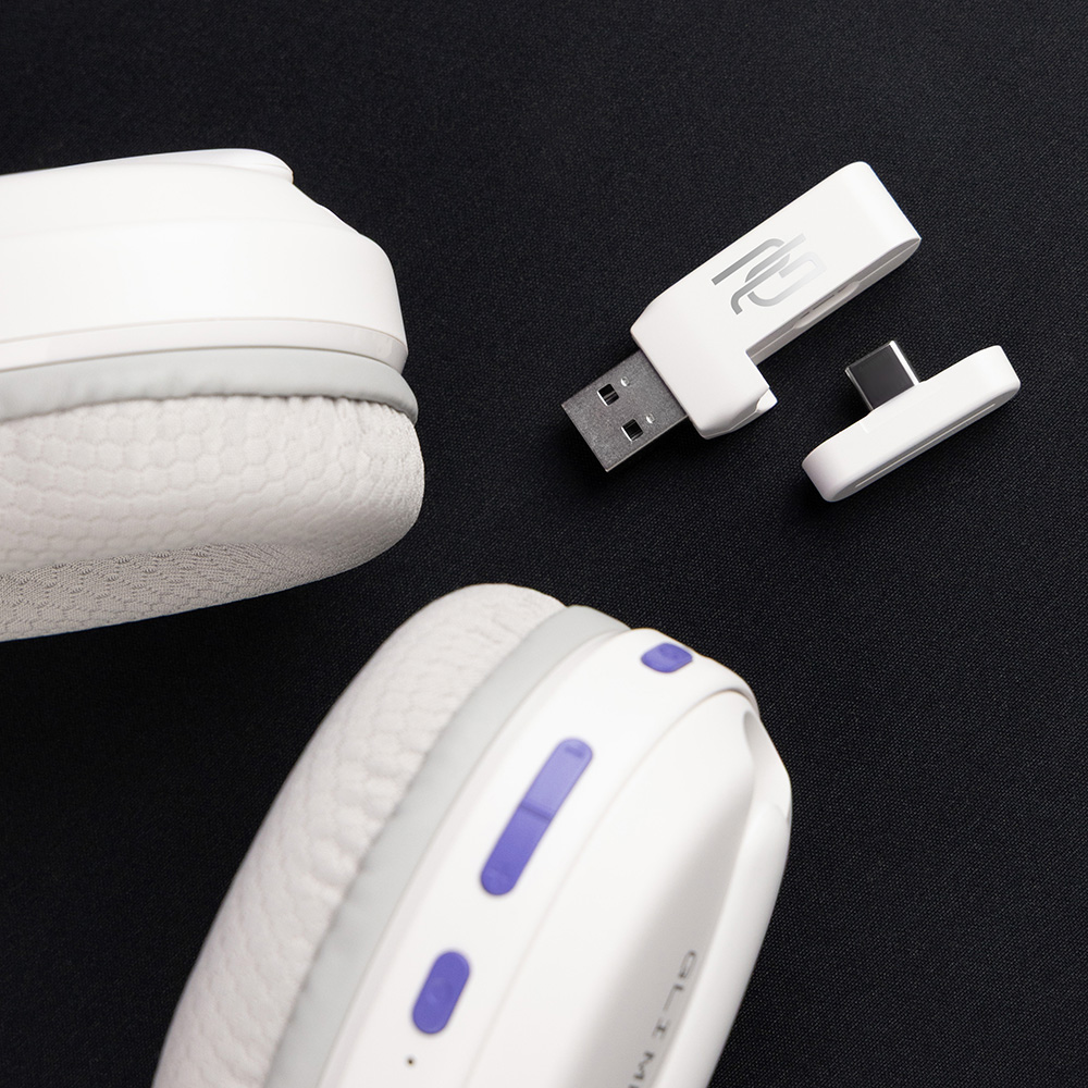 Зовнішній вигляд Гарнитура PROOVE GAMING Glimmer APP white/purple (WHGL00022017)