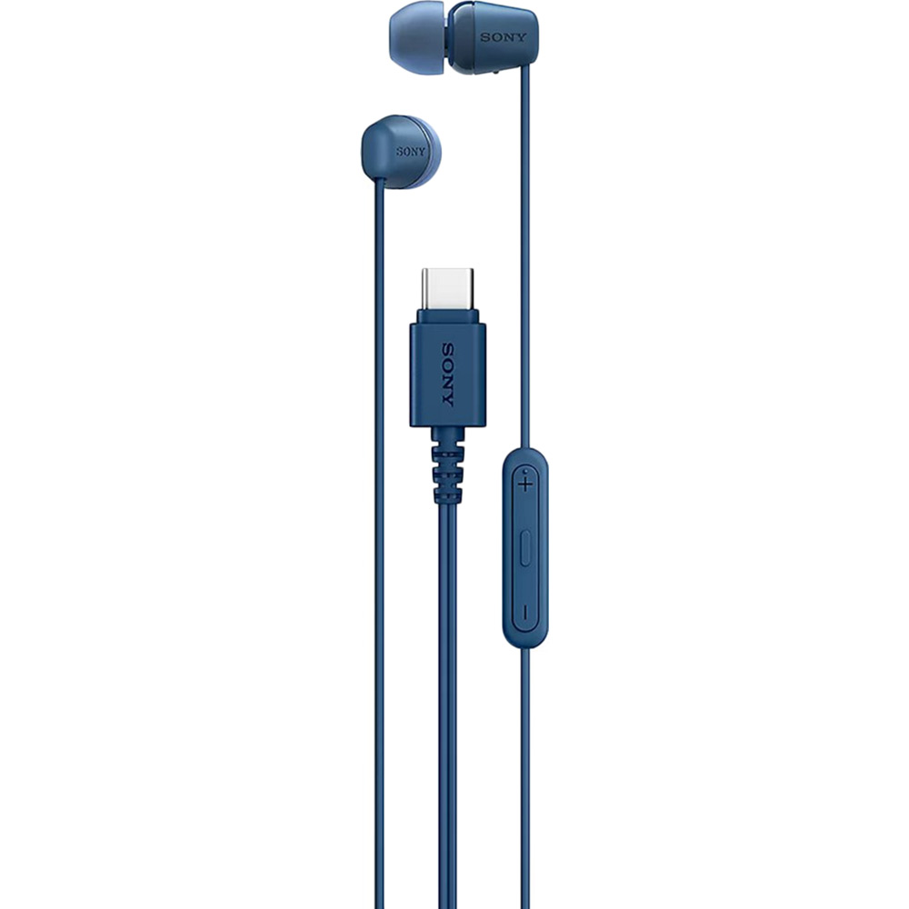 Гарнитура SONY IER-EX15C USB-C Blue