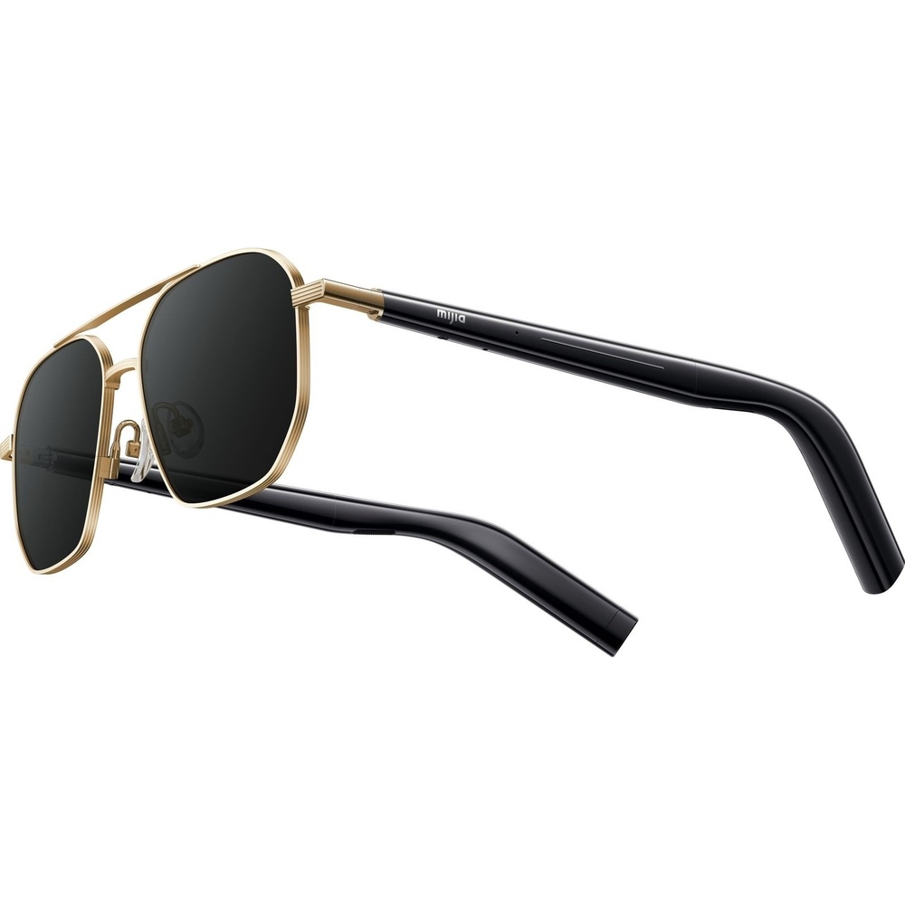 Смарт окуляри XIAOMI Audio Glasses Aviator Gold BHR08VYGL Додатково Місткість акумулятора: 114 мАч x2; Безперервні розмови: 9:00; Час роботи у режимі очікування: 12 днів; Підключення: Bluetooth 5.4; Робоча температура: 0 ° C-45 ° C; Захист: IP54; Підключення до двох пристроїв; Підтримка Google Fast Pair; Xiaomi Glasses 