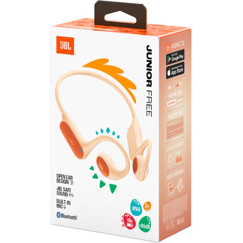 Фото Гарнитура JBL JUNIOR FREE Peach (JBLJRFREEPEA)